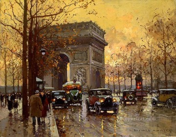 Paris Painting - EC triumphal arch 1 Parisian